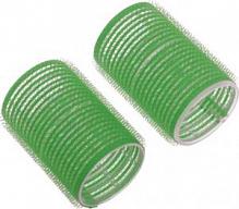 Бигуди-липучки Dewal Beauty d 48х63 мм (10 шт) зеленые