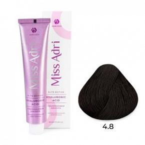 4.8 Крем-краска для волос Miss Adri ELITE EDITION Коричневый какао 100 мл
