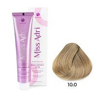 10.0 Крем-краска для волос Miss Adri ELITE EDITION Платиновый блонд 100 мл