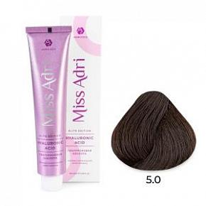 5.0 Крем-краска для волос Miss Adri ELITE EDITION Светлый коричневый 100 мл