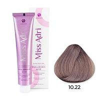 10.22 Крем-краска для волос Miss Adri ELITE EDITION Платиновый интенсивный фиолетовый блонд 100 мл