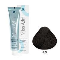 4.0 Безаммиачная крем-краска для волос ADRICOCO Miss Adr Brazilian Elixir коричневый 100 мл