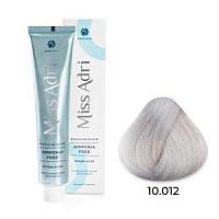 10.012 Безаммиачная крем-краска для волос ADRICOCO Miss Adr Brazilian Elixir Платиновый блонд прозра