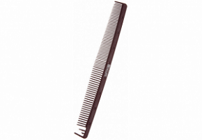 Расческа рабочая "Carbon Bordo" комбинированная, узкая с раздел. зубцом, антистатик 22,5 см